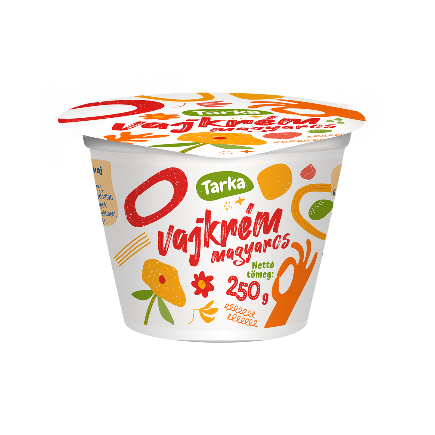 Tarka vajkrém magyaros 250g