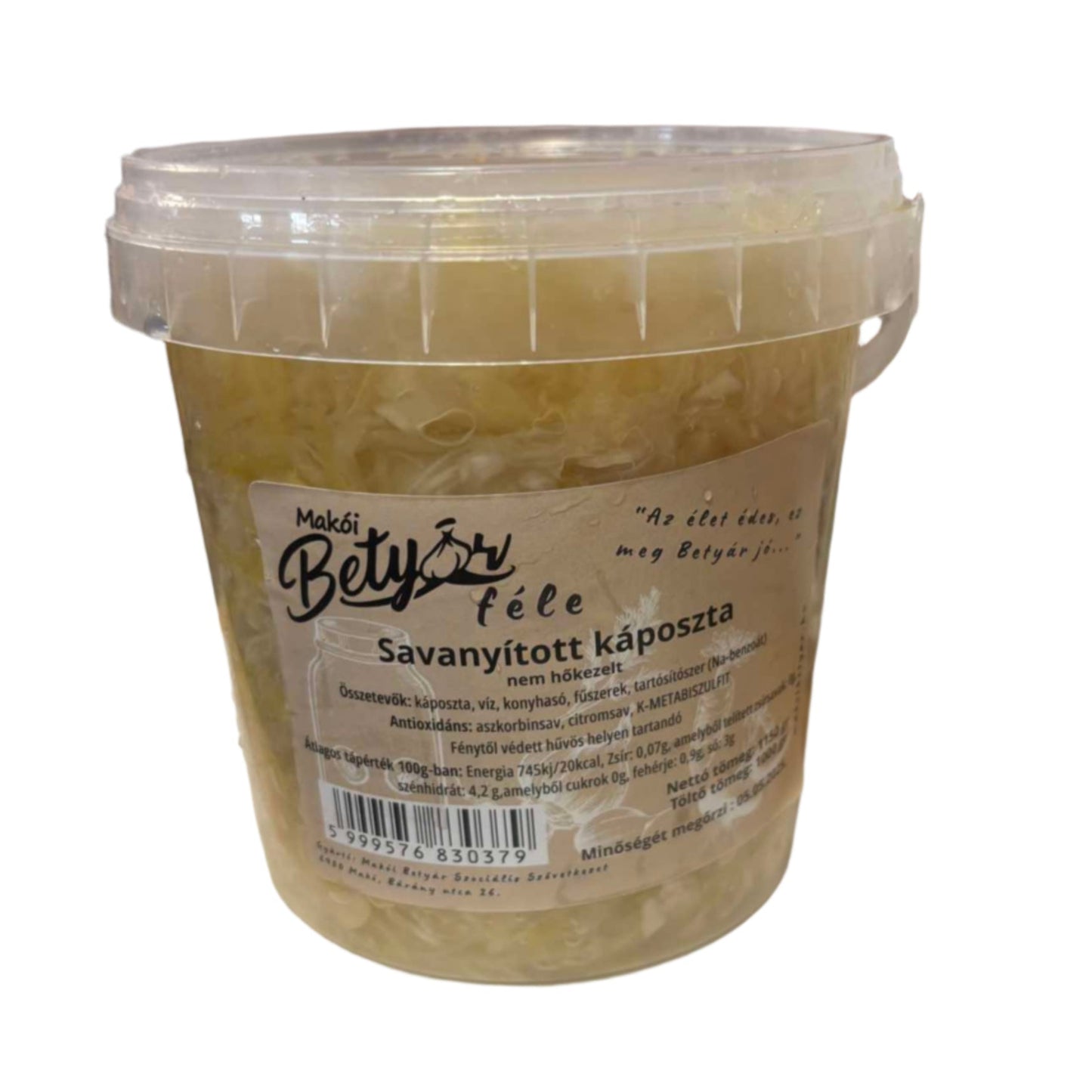 Savanyított káposzta vágott 1kg