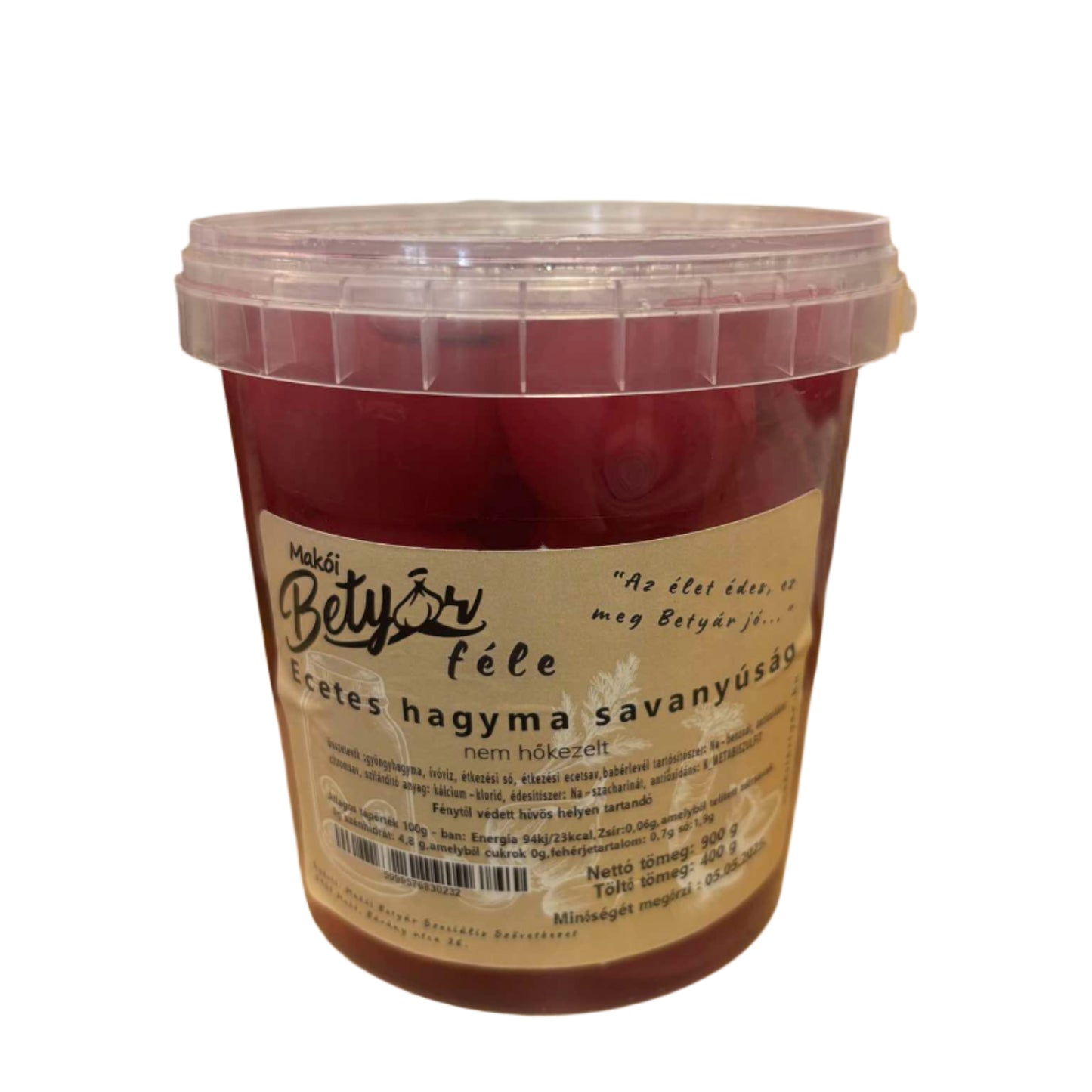 Ecetes csemegehagyma 400g