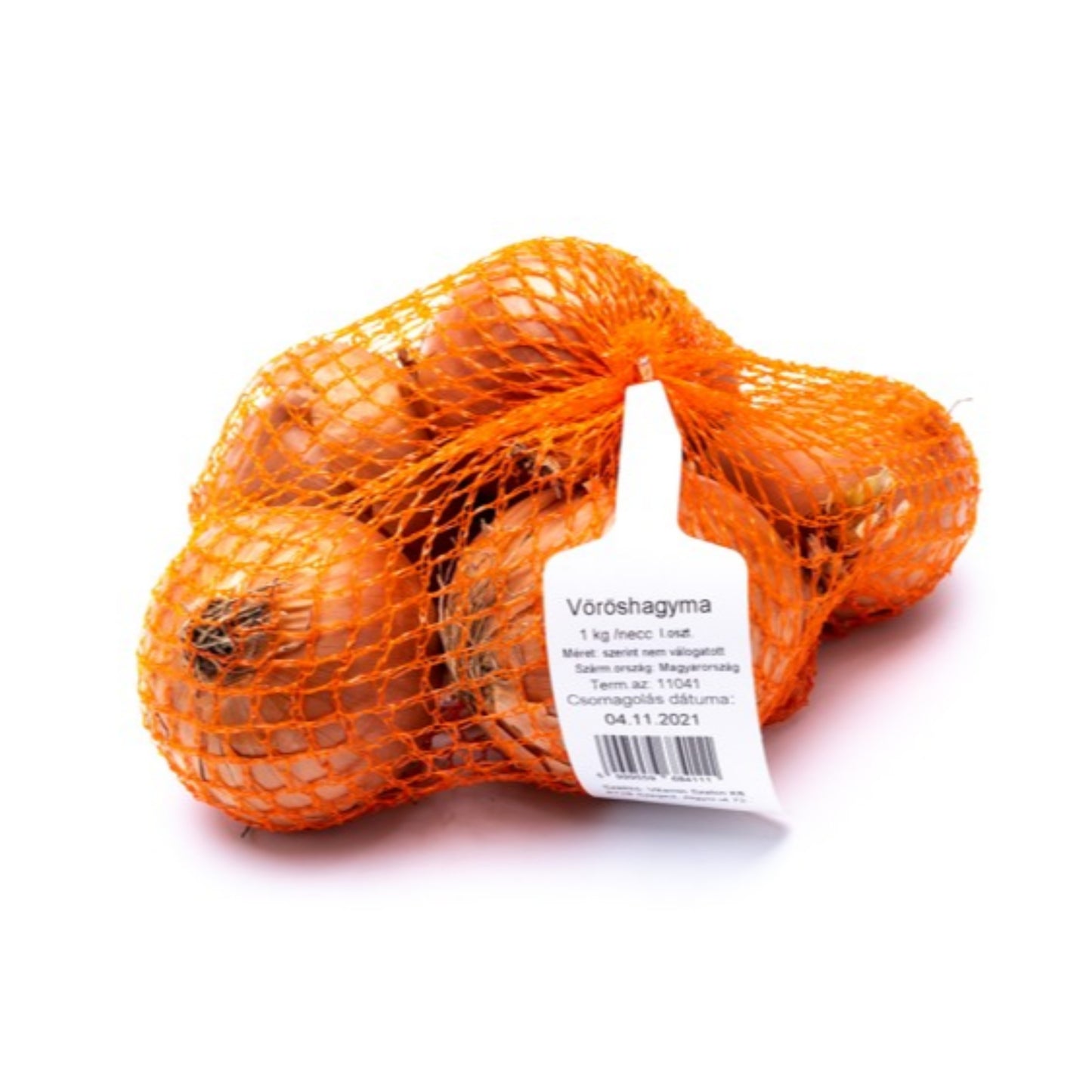 Vöröshagyma 1kg (hálós)