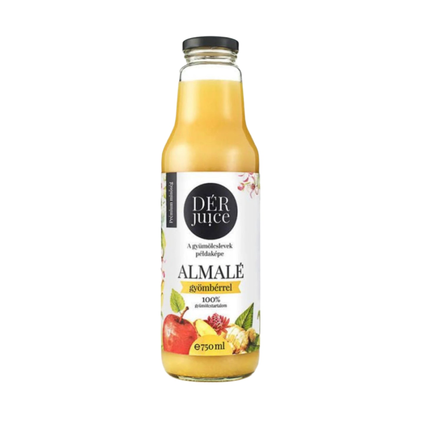 Dér Juice Almalé Gyömbérrel 98-2% 0,75l