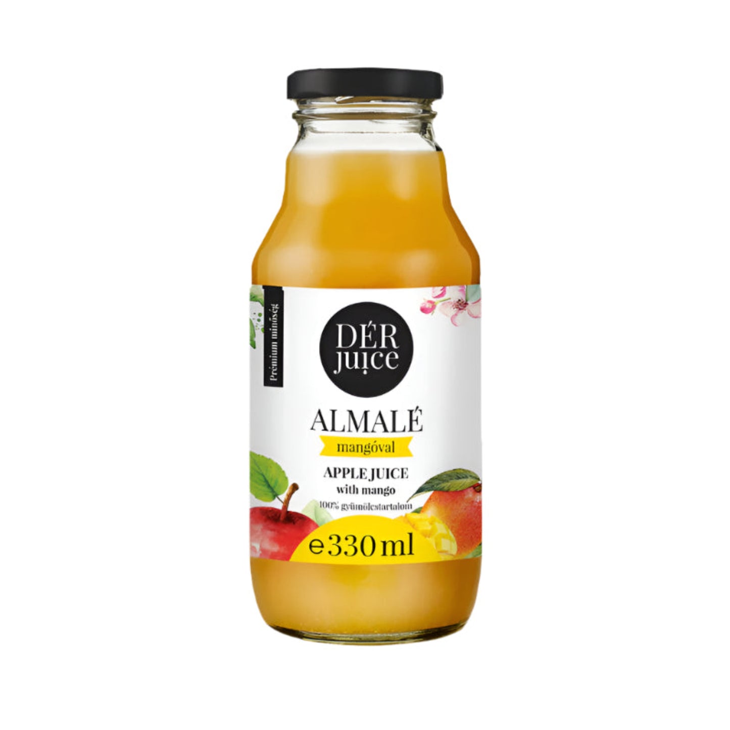 Dér Juice Almalé Mangóval 80-20% 0,33l