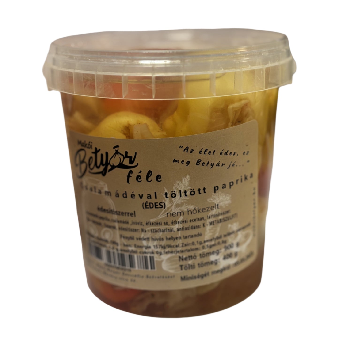 Csalamádéval töltött paprika (édes) 400g