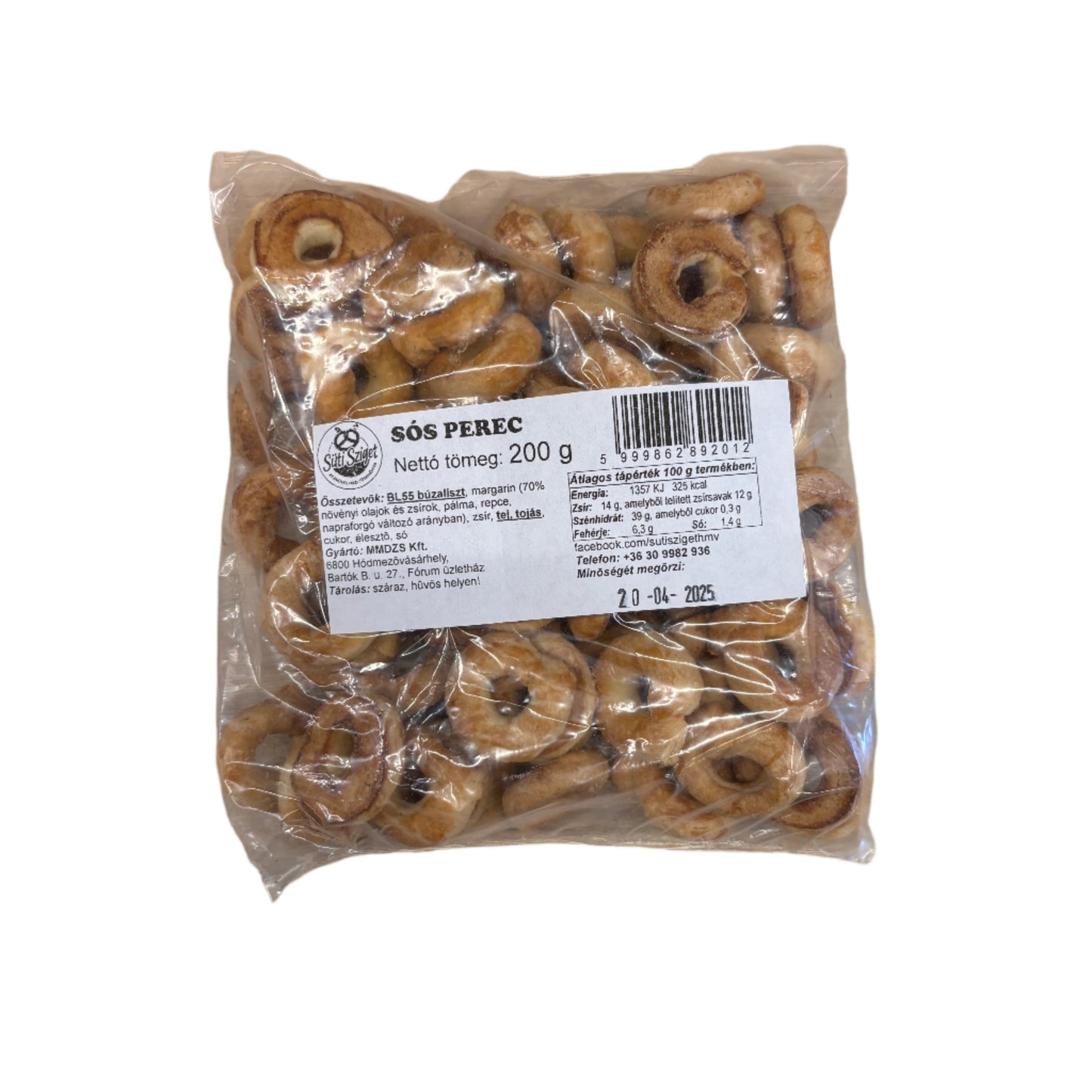 Sós perec 200g