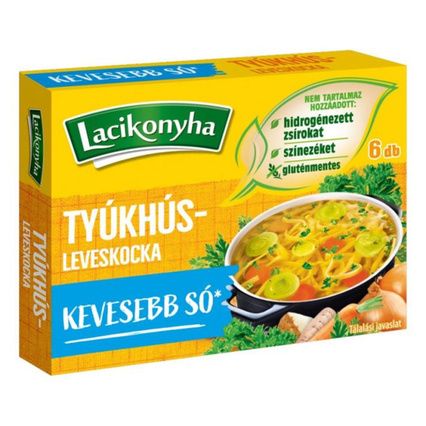 Tyúkhúsleves kocka 6db (60g)