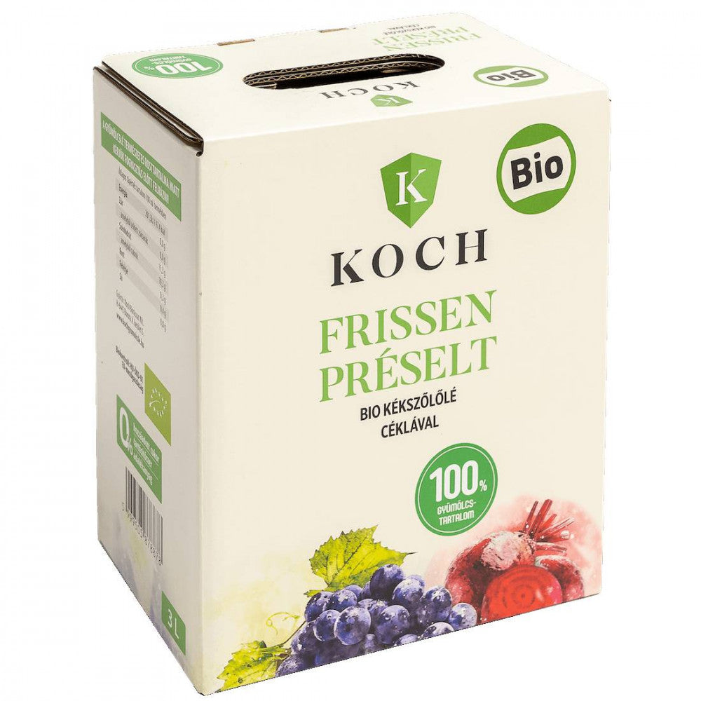 Koch frissen préselt bio szőlőlé céklával 3l