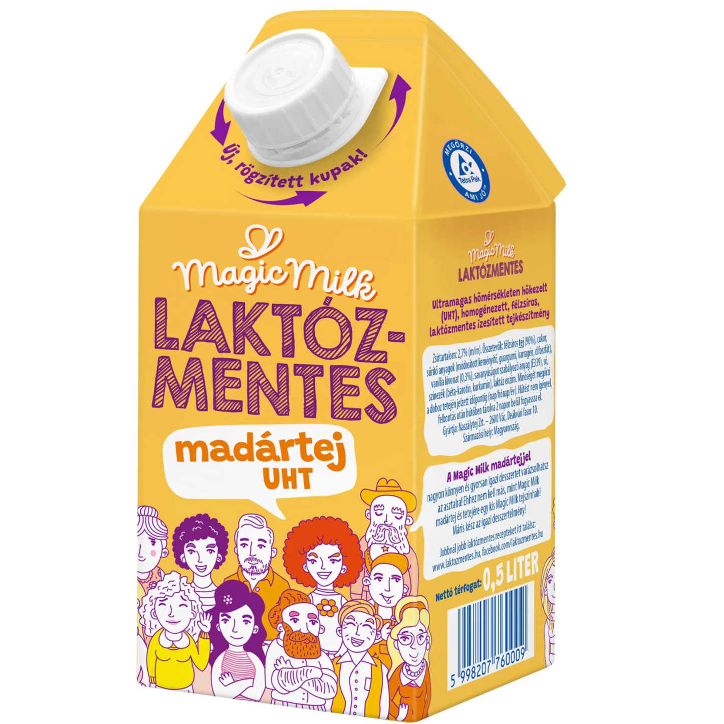 Laktózmentes madártej 500ml