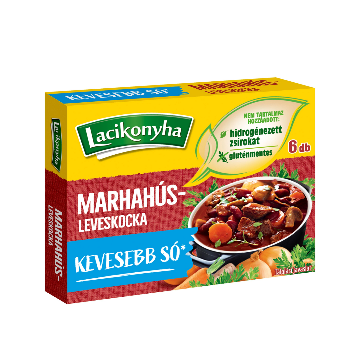 Lacikonyha marhahúsleves-kocka 60g/6db