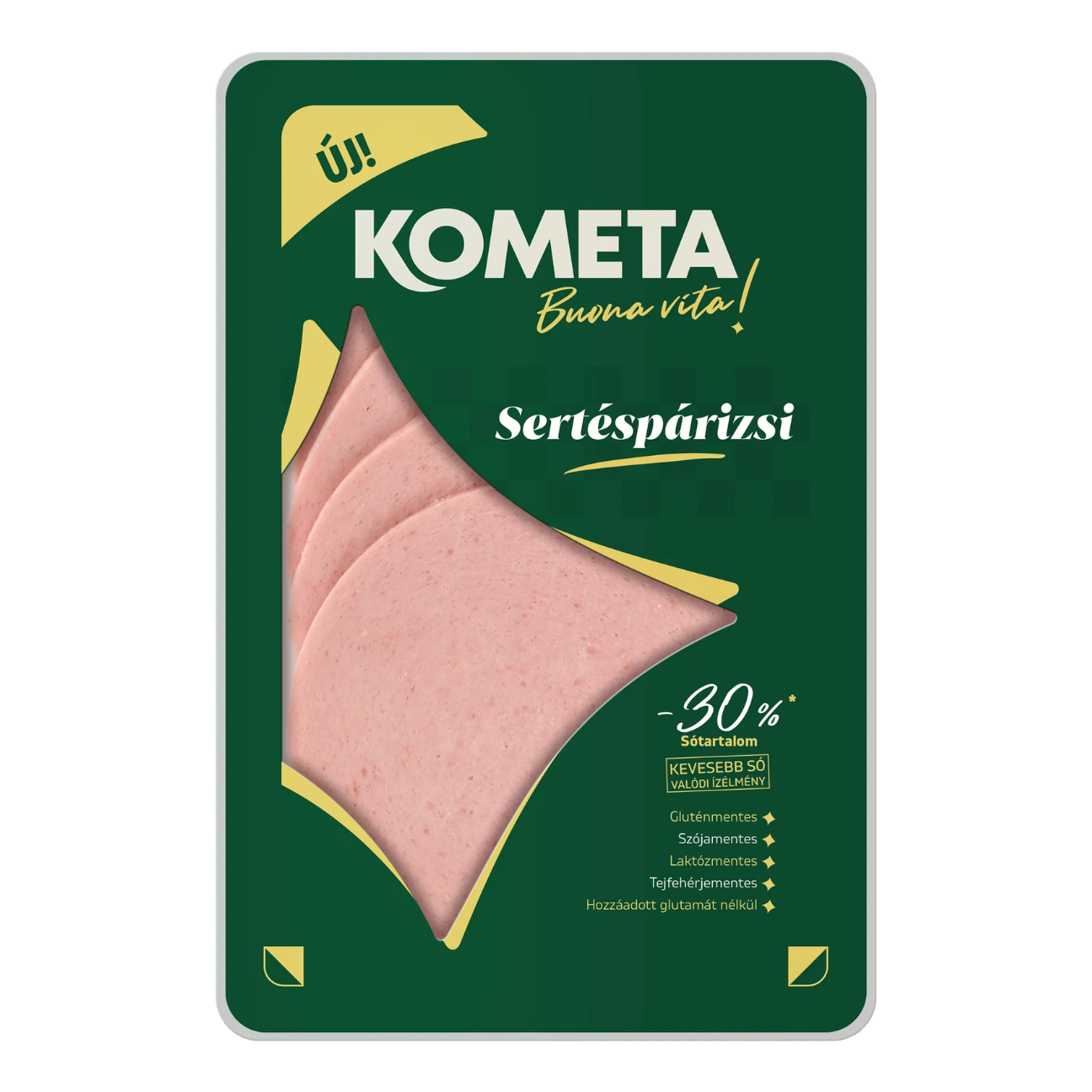 Kométa sertés párizsi 150g