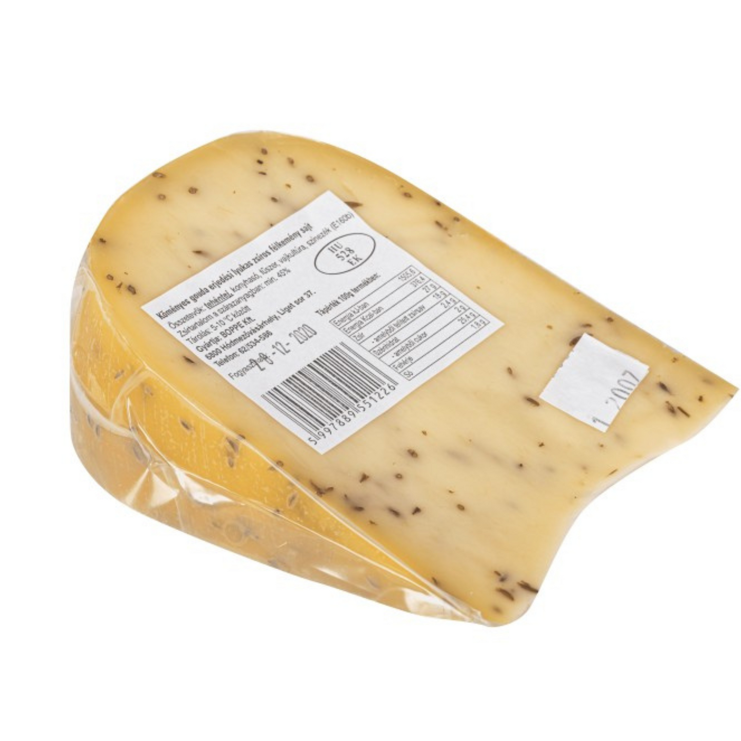 Boppe köményes sajt (kb. 0,2kg/db)