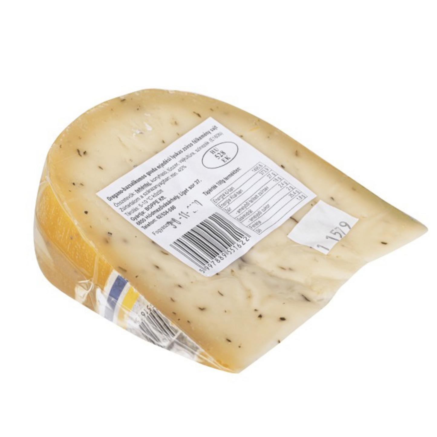 Boppe oreganos-bazsalikomos gouda sajt (kb. 0,2kg/db)