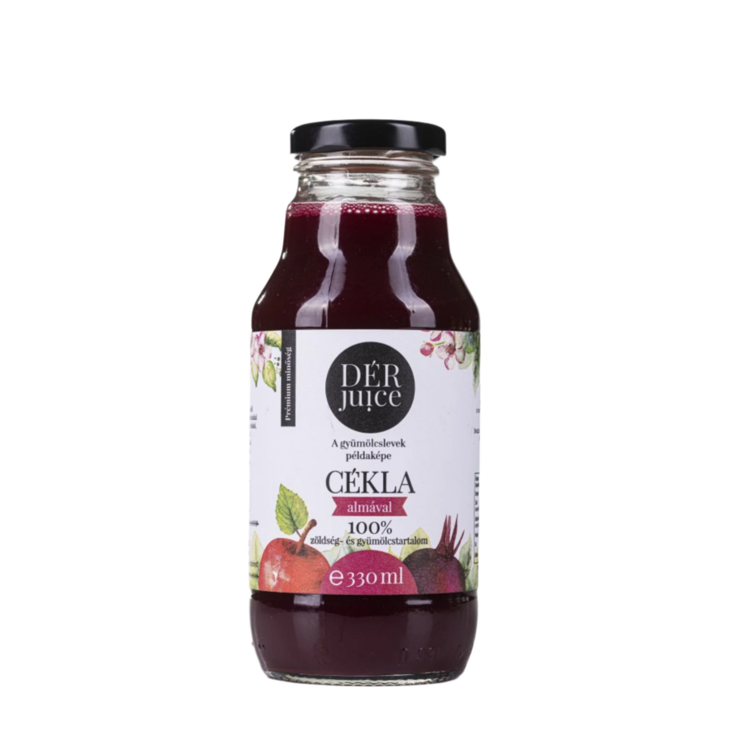 Dér Juice Cékla Almával 70-30% 0,33l