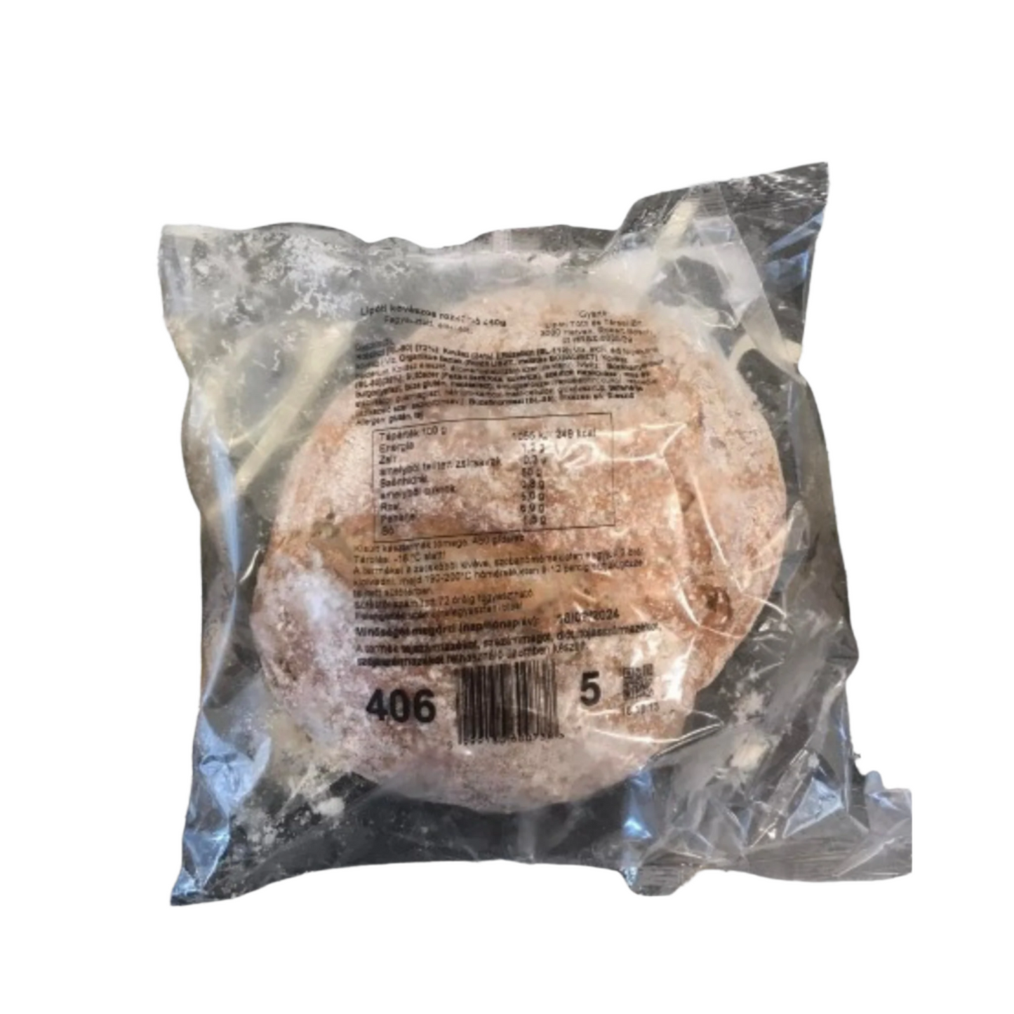 Fagyasztott kovászos rozsvekni 450g