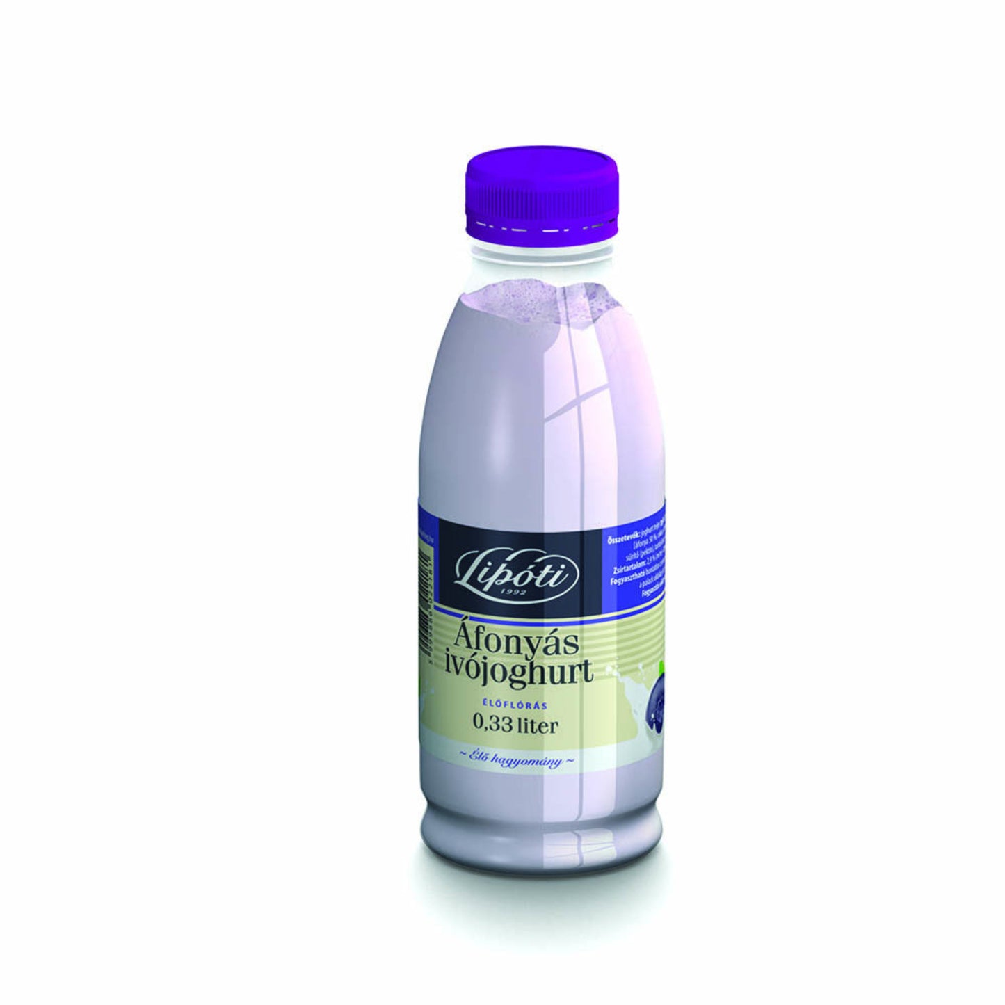 Ivójoghurt áfonyás 330ml
