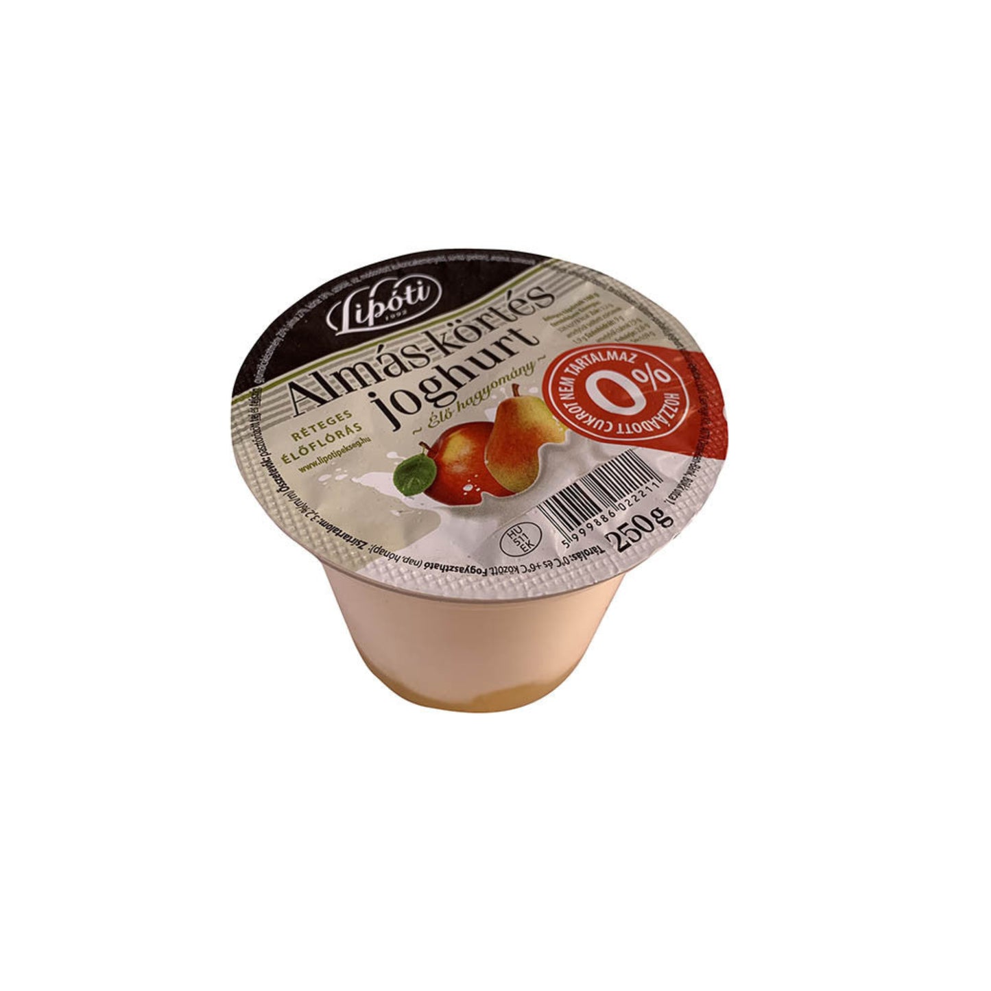 Almás - körtés joghurt (cukormentes) 250g