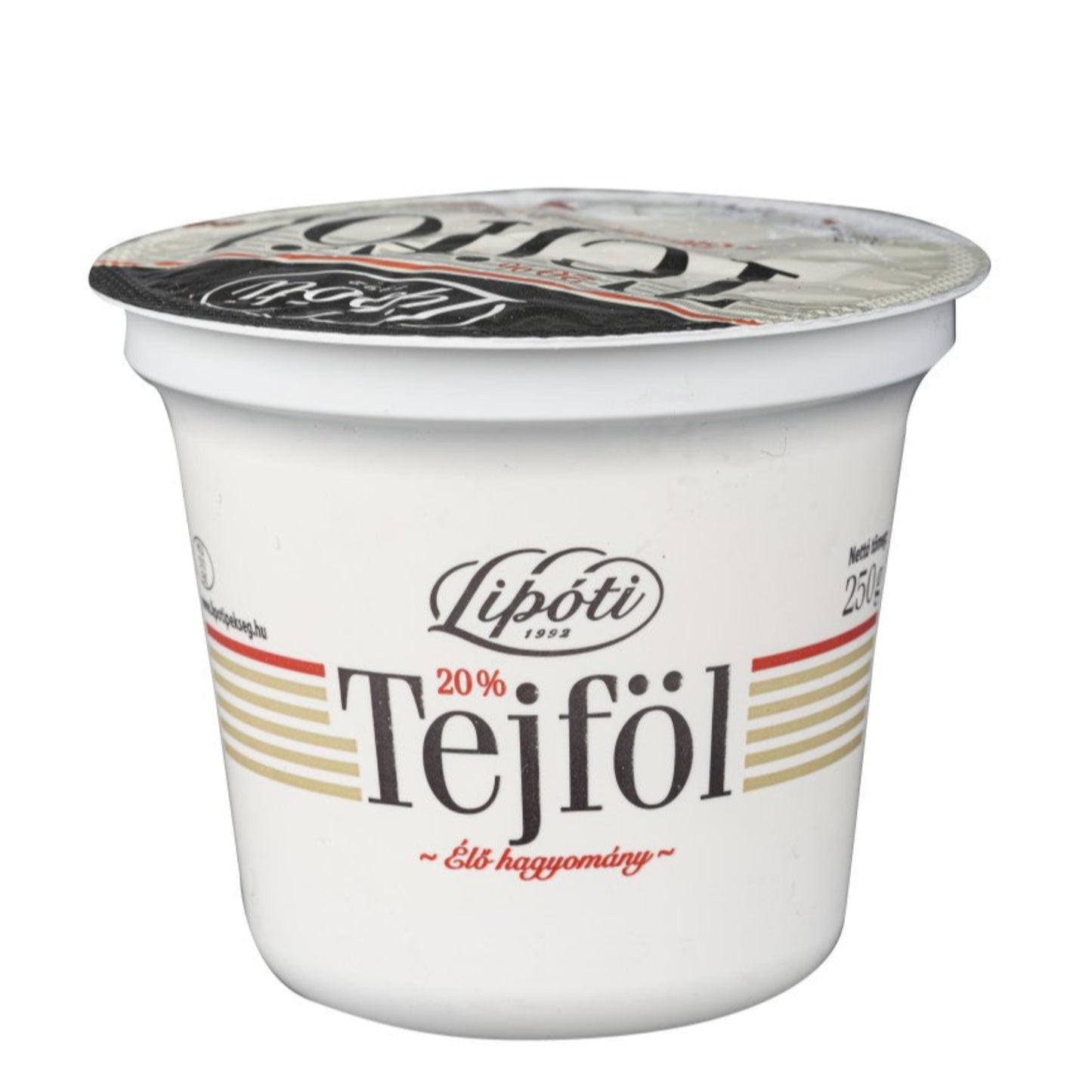 Lipóti tejföl 20%, 250g