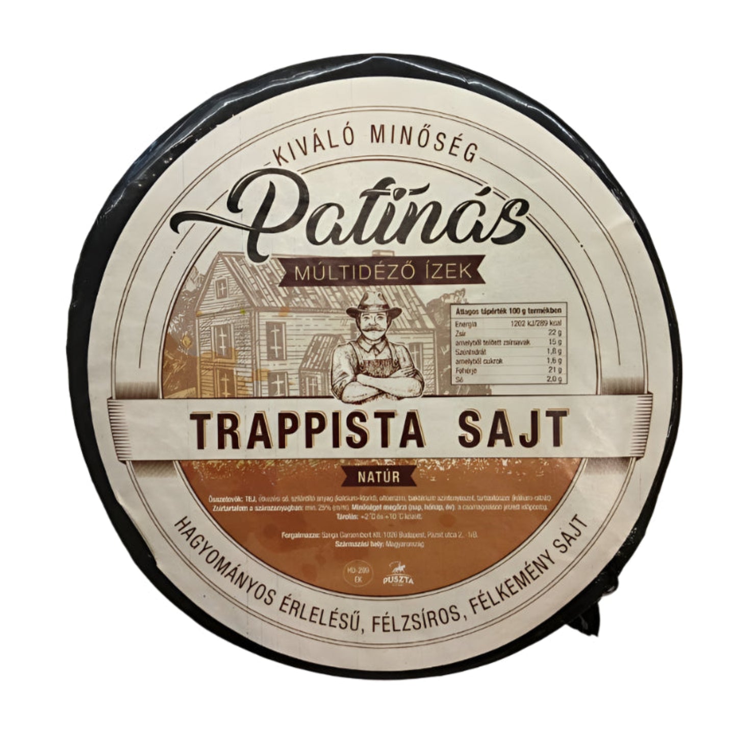 Natúr trappista sajt