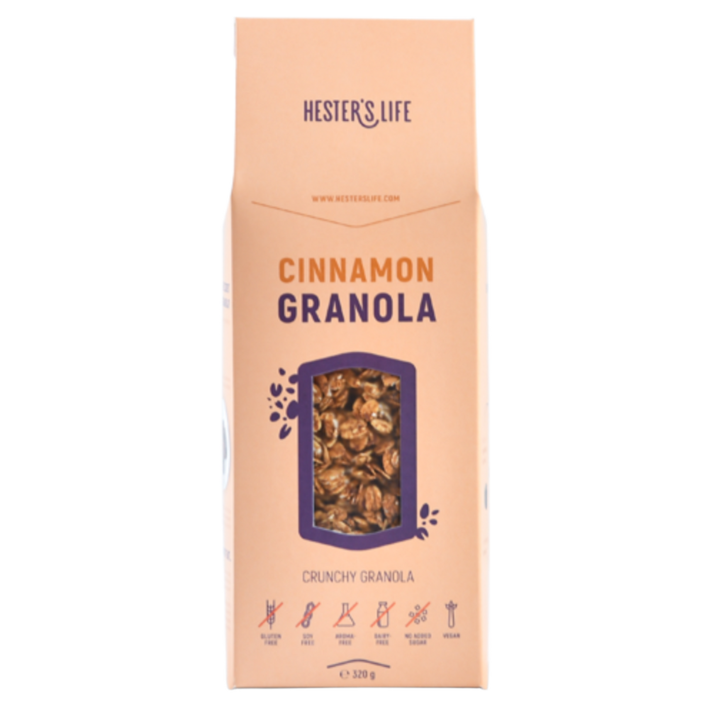 Hester's Life, Fahéjas granola 320g
