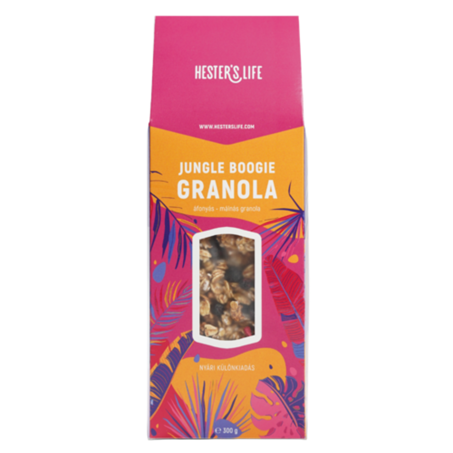 Hester's Life, Áfonyás-málnás granola 320g