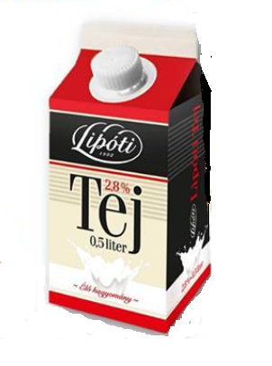 Lipóti tej 0,5l 2,8%