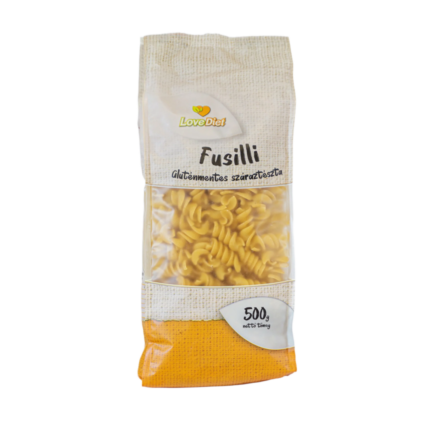Fusilli gluténmentes tészta 500g