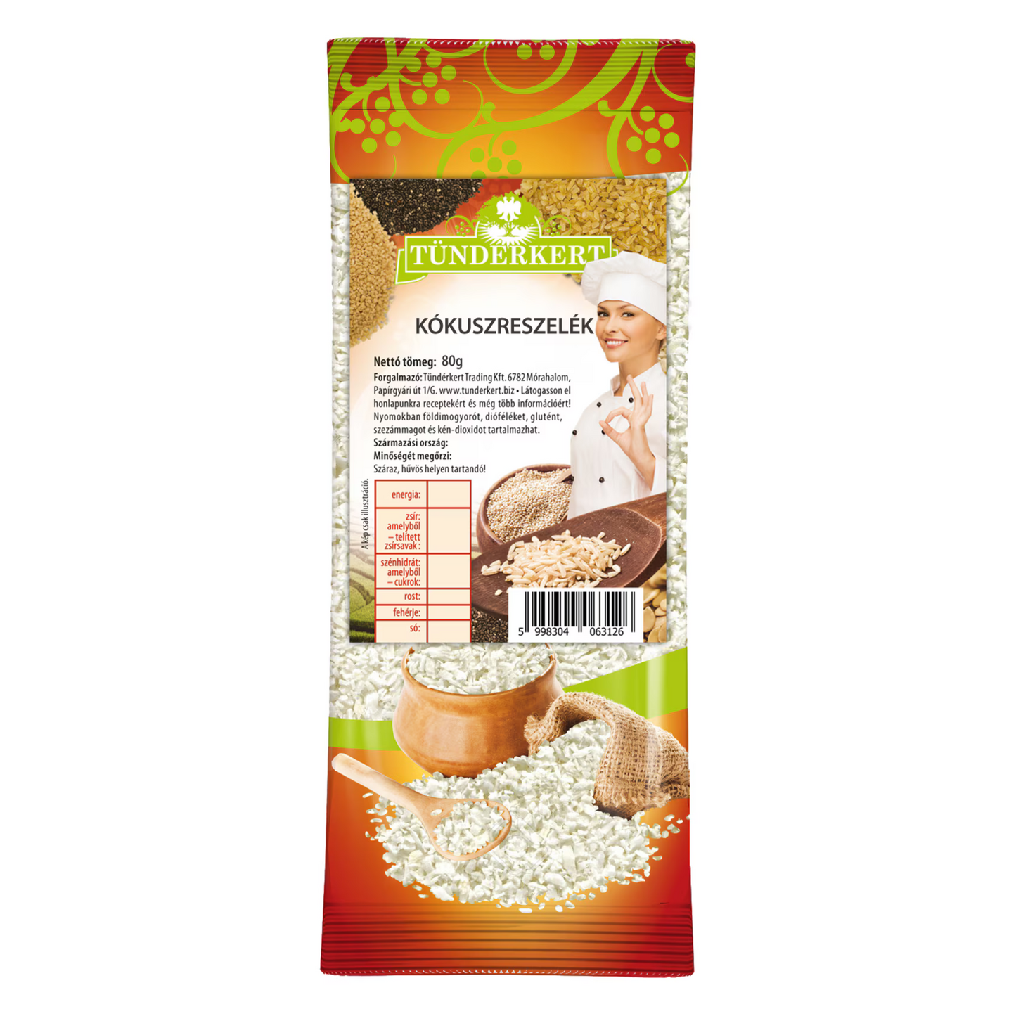 Kókuszreszelék 250g