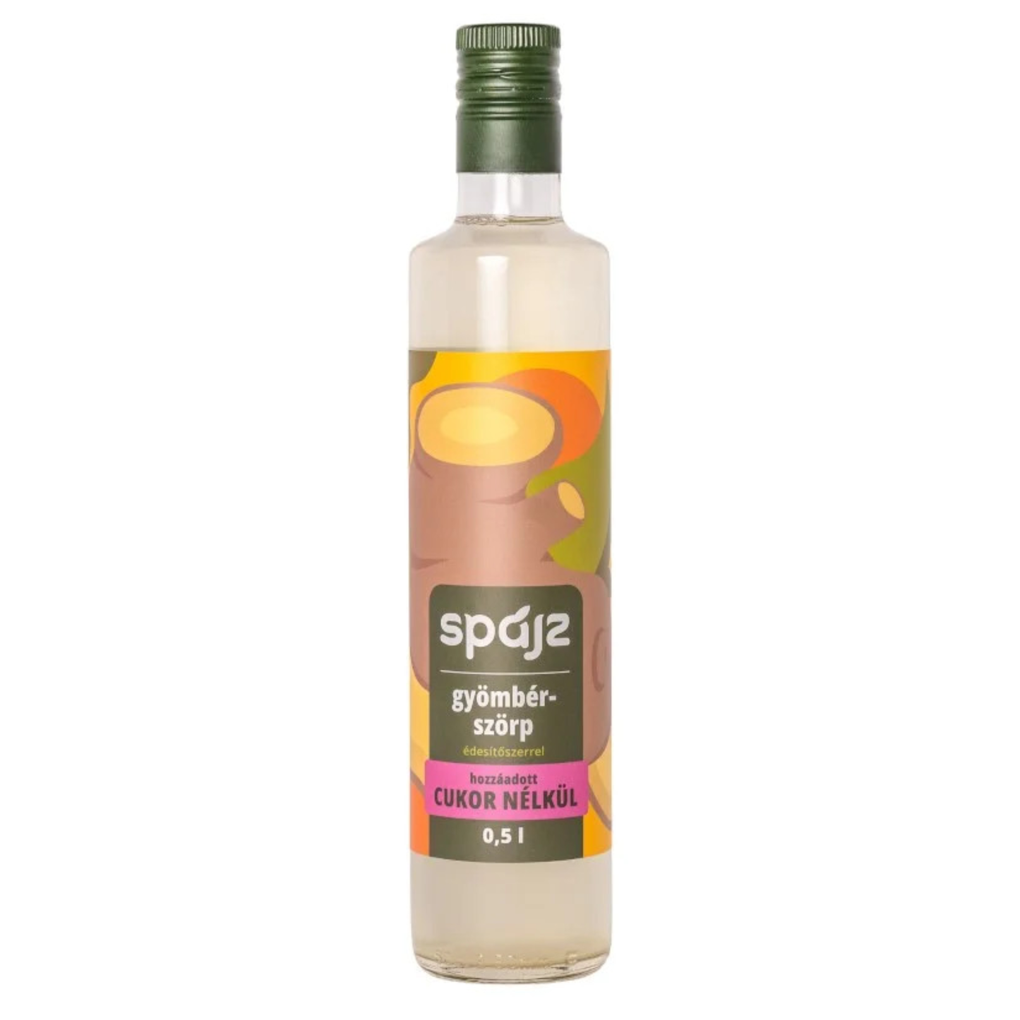 Spájz Cukormentes gyömbérszörp 0,5l