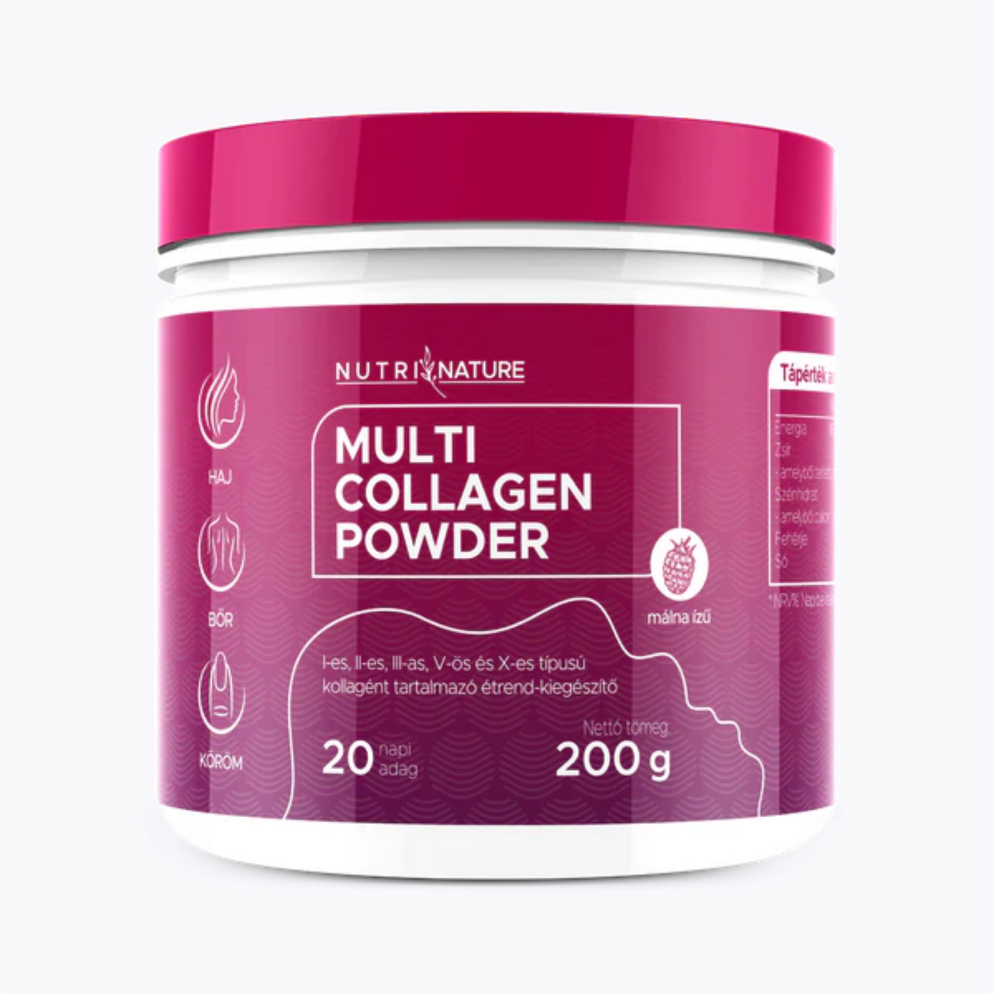 Málnás kollagénpor 200g