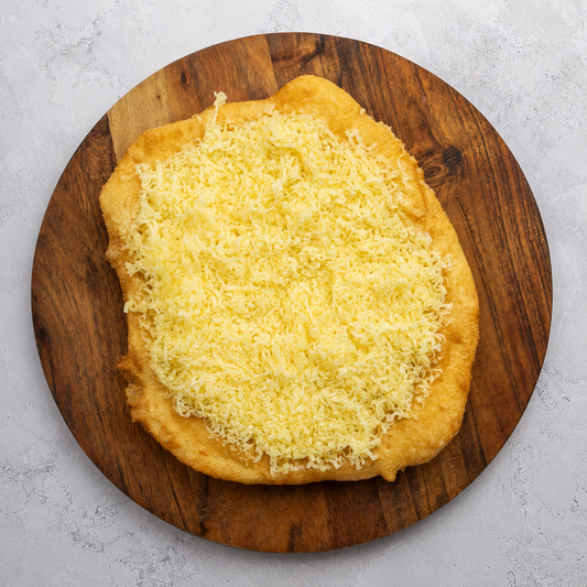 Füstöltsajtos lángos