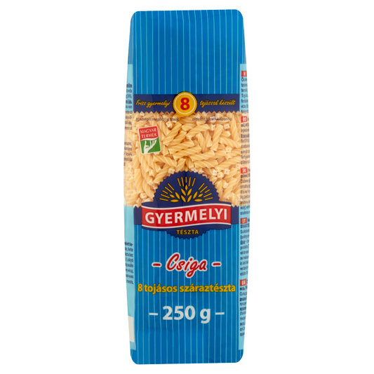 Gyermelyi csiga tészta 8 tojásos 250g