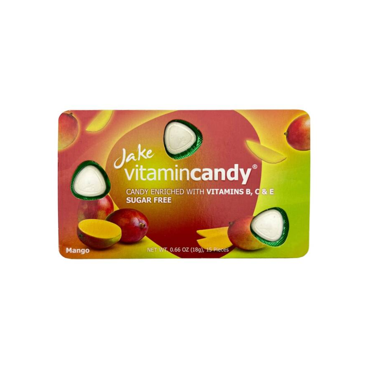 Jake Vitamincandy - Mangó ízű cukorka 18g