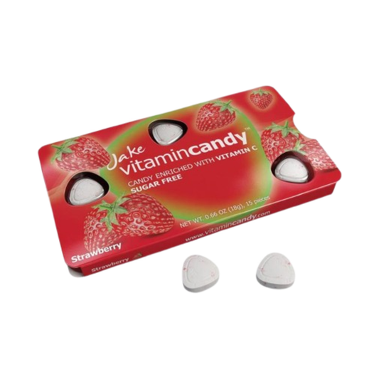 Jake Vitamincandy - Eper ízű cukorka 18g