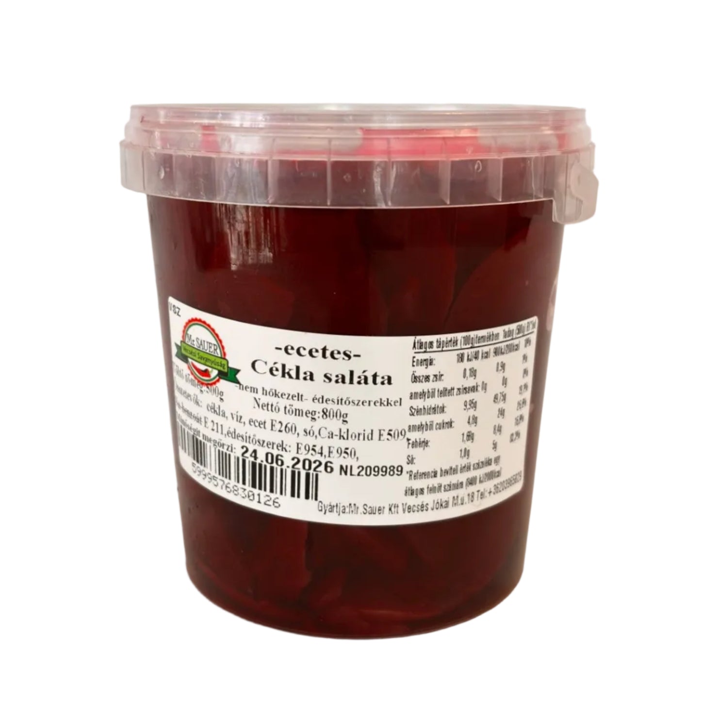 Ecetes cékla 500g