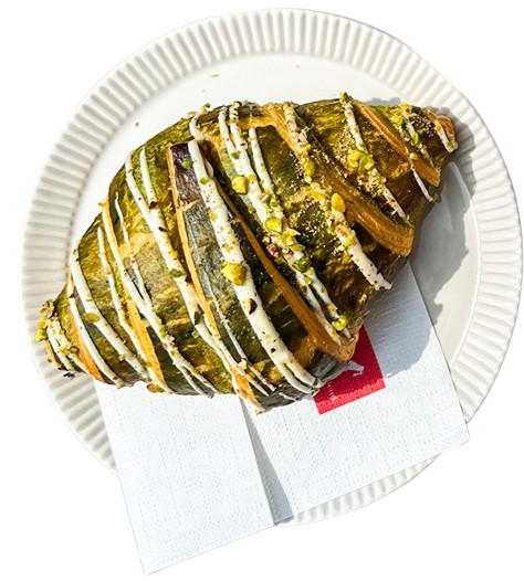 Pisztáciás croissant