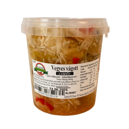 Vegyes vágott csípős 500g