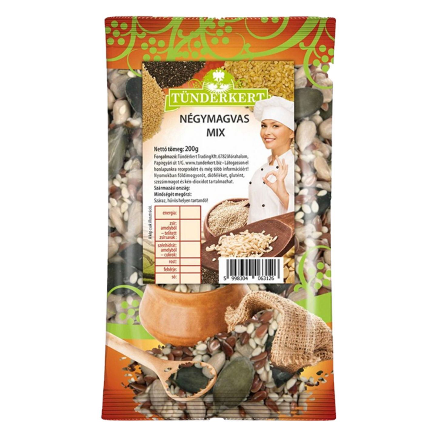 Négymagvas mix 200g