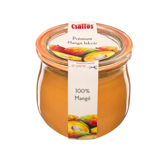 Csattos prémium mangó lekvár 340g