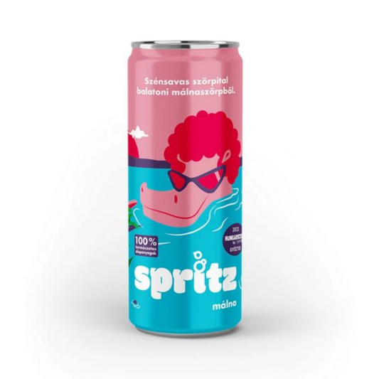 Spájz Málnás szénsavas szörpital 0,33l