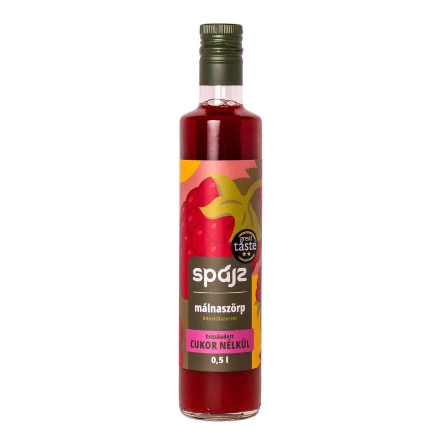 Spájz Cukormentes málnaszörp 0,5l
