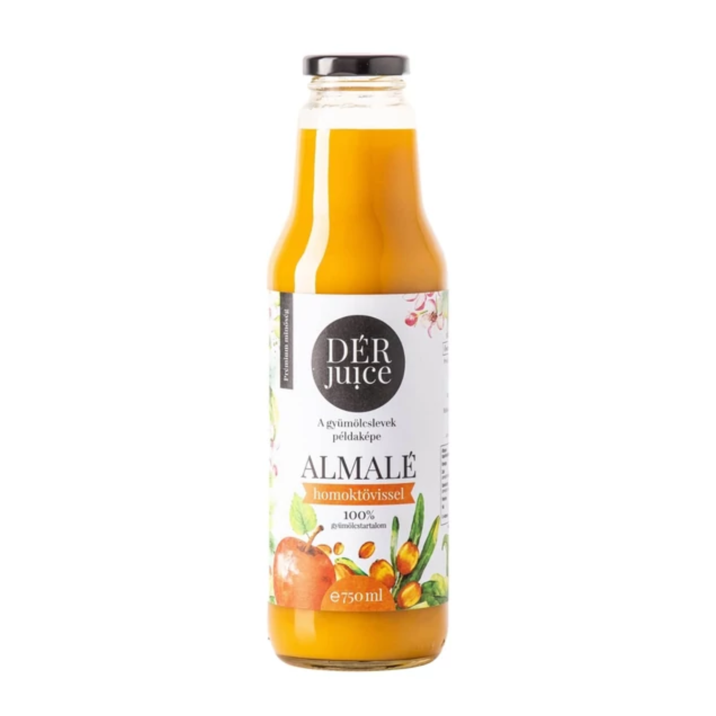 Dér Juice almalé-homoktövissel 0,75l