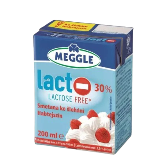 Meggle laktózmentes habtejszín 30% 200ml