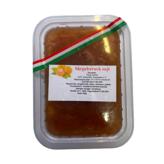 Sárgabarackos gyümölcssajt 250g