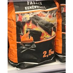 Grill faszén keményfából 2,5kg