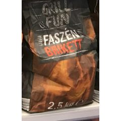 Grill faszén brikett 2,5kg